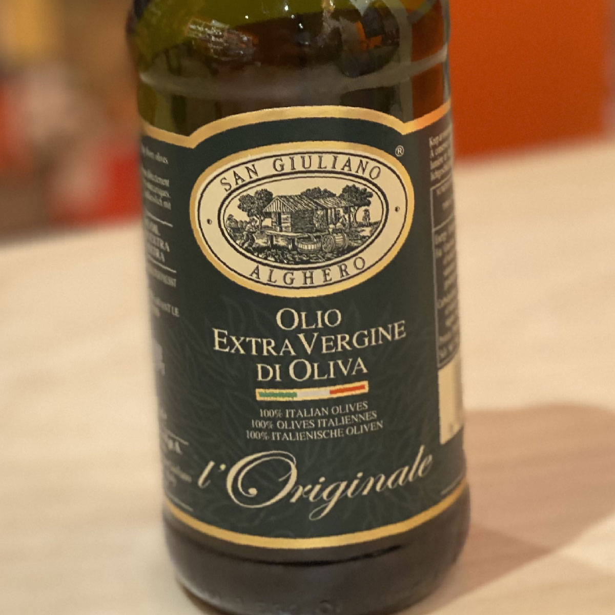 San Giuliano Sardegna Huile d'olive extra vierge Originale 1 lt